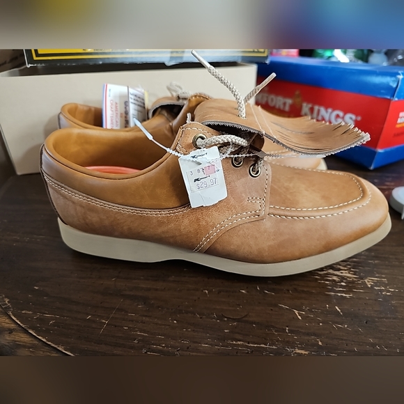 Vintage The Soft Ones By Endicott Johnson Golf Shoes Size 8 NWT - Picture 4 of 14